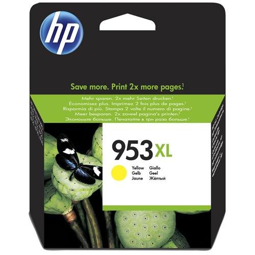 HP Bl�kpatron 953XL Gul (F6U18AE)