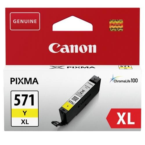 Canon Bl�kpatron CLI-571XL Gul