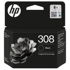 HP Bl�kpatron 308 Sort