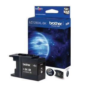 Brother Blkpatron LC1280 XL BK Sort