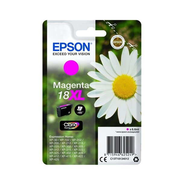 Epson Blkpatron T1813 18 XL Magenta 