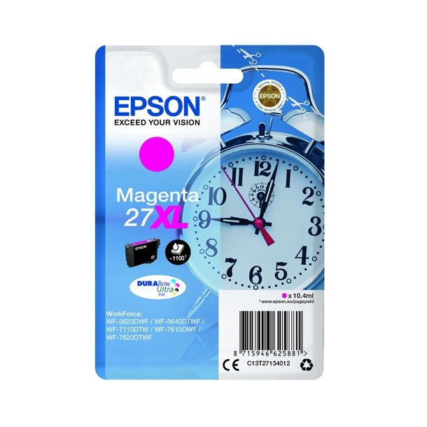 Epson Blkpatron T2713 27 XL Magenta