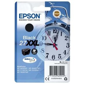 Epson Bl�kpatron T2791 27 XXL Sort