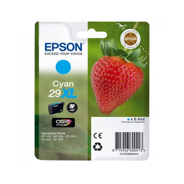Epson Blkpatron T2992 29 XL Cyan