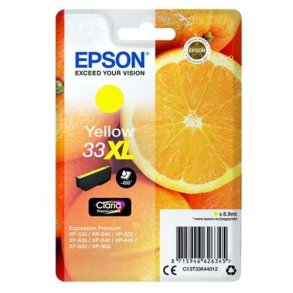 Epson Blkpatron T3364 33 XL Gul