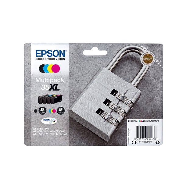 Epson blkpatron T3596 35 XL Sampak