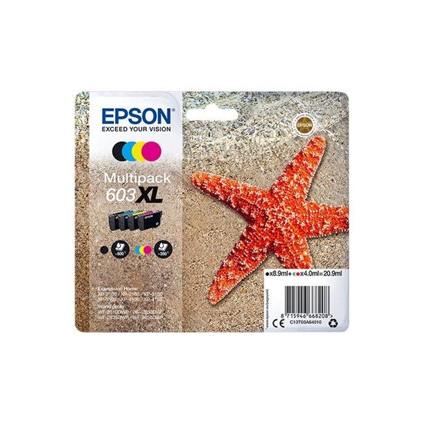 Epson Blkpatron T03A64 603 XL Sampak