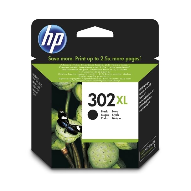 HP Blkpatron 302 XL Sort (F6U68AE)