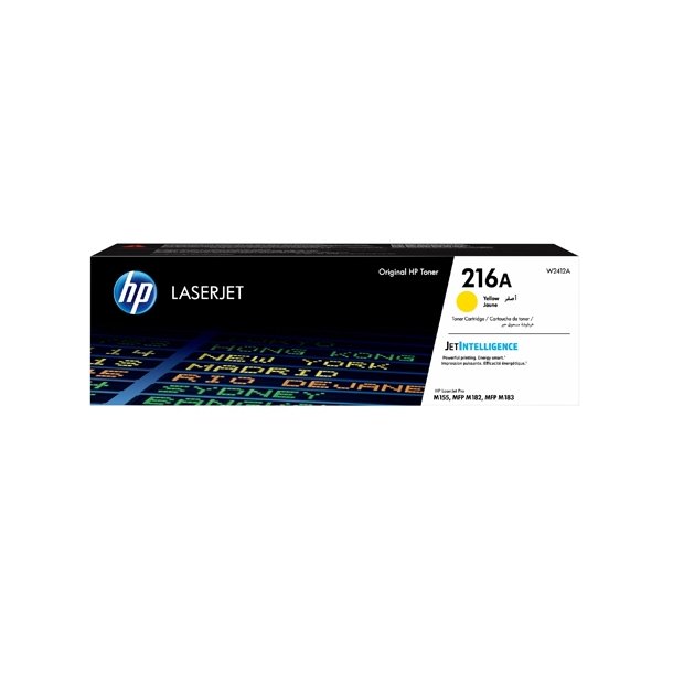 HP Toner W2412A 216A gul
