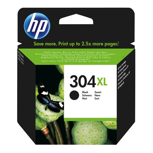 HP Bl�kpatron 304XL Sort (N9K08AE)