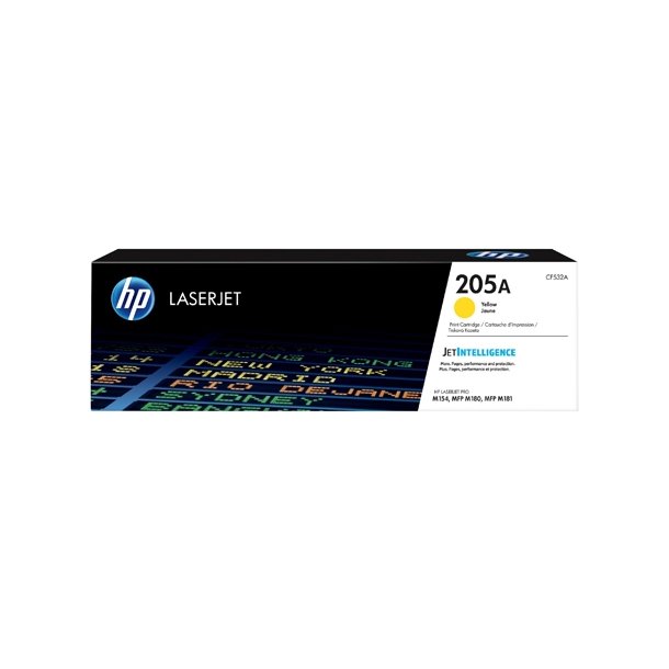 HP Toner CF532A (205A) gul
