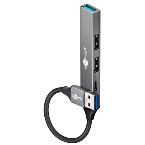Goobay USB Hub 4port Slim