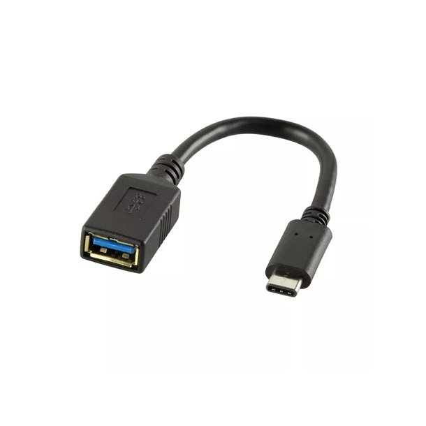 USB-C han -> USB A hun 15cm