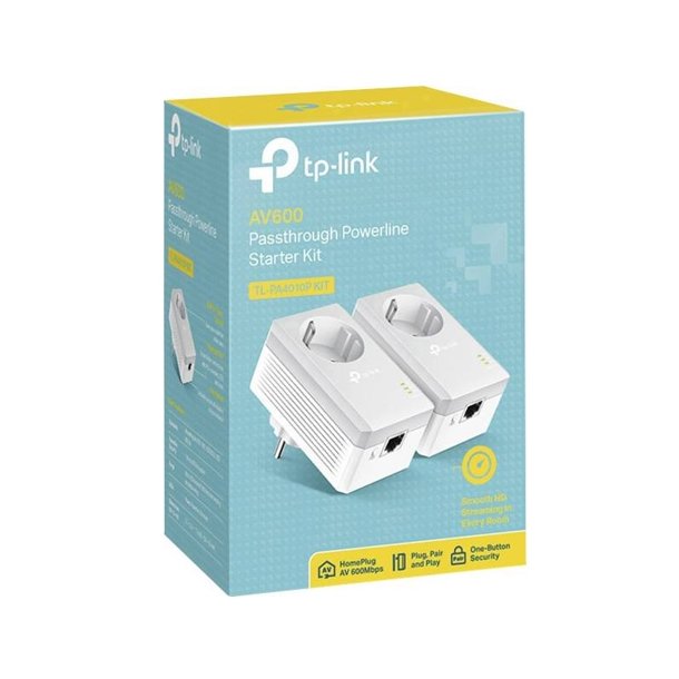 TP-LINK Powerline Adapter 600 Mbps 