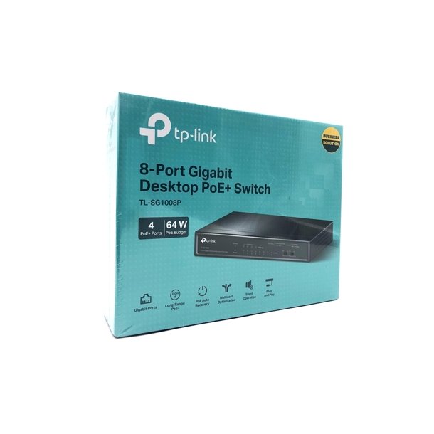 TP-Link Switch POE TL-SG1008P