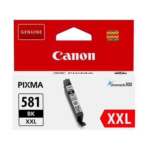 Canon Bl�kpatron CLI-581BK XXL Sort