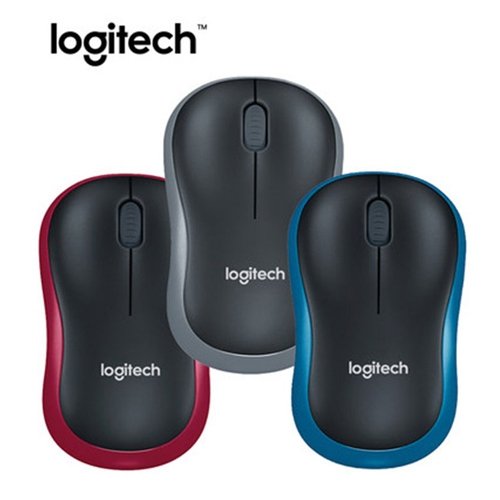 Logitech M185 trdls mus BL