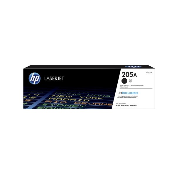 HP Toner CF530A (205A) sort